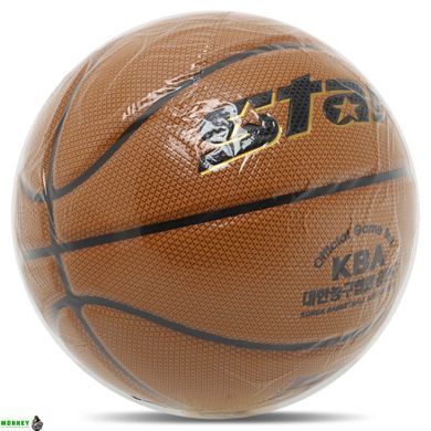 М'яч баскетбольний PU №7 STAR CHAMP GRIP BB4277C Помаранчевий (PU, бутіл,)