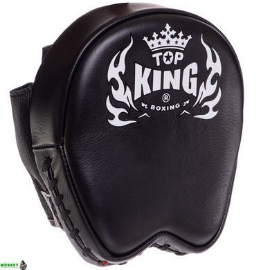 Лапа Вигнута для боксу та єдиноборств TOP KING Professional TKFMP Чорний 2шт