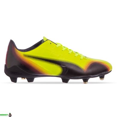 Бутсы футбольная обувь SP-Sport PM 973-1 размер 40-45 (верх-TPU, подошва-термополиуретан (TPU), лимонный-черный)