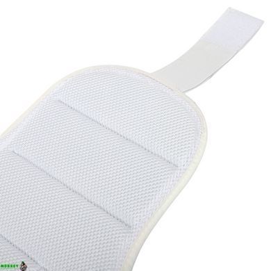 Захист корпусу (жилет) для карате Zelart BO-0399 S-XL білий