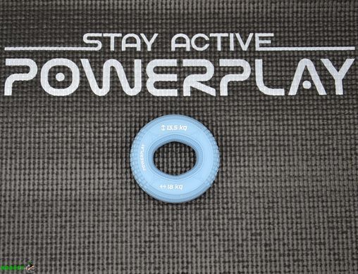 Еспандер кистьовий силіконовий PowerPlay PP-4330 Hand Grip Loops Light 13.5-18 кг. Блакитний