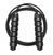 Скакалка швидкісна з протиковзкими ручками 4yourhealth Premium Skip Rope 3m на підшипниках 0149 Чорна