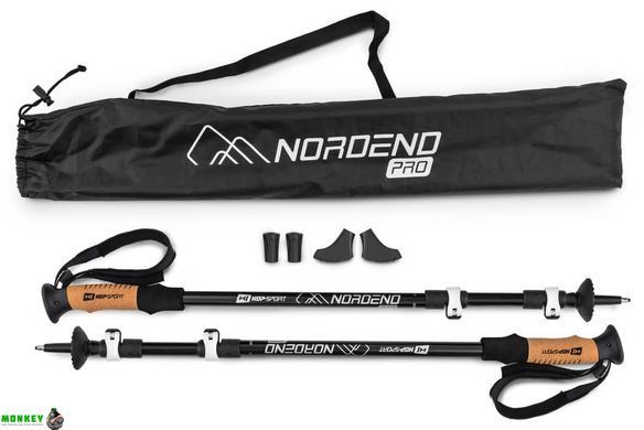 Трекинговые палки Hop-Sport Nordend Pro черные