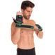 Перчатки для тяжелой атлетики MARATON 28000 Черный-оранжевый L (PVC, PL, открытые пальцы, р-р,)