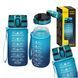 Бутылка для воды спортивная 4FIZJO 500 мл Sky Blue/Blue (P-5905973400732)