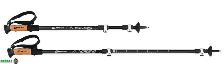 Трекинговые палки Hop-Sport Nordend Pro черные