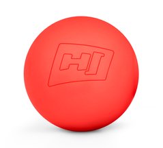 Силіконовий масажний мяч 63 мм Hop-Sport HS-S063MB червоний