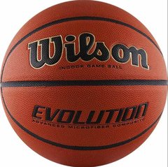 Мяч баскетбольный Wilson Evolution brown size 7