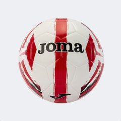 М'яч футбольний Joma LIGHT білий, червоний Уні 5