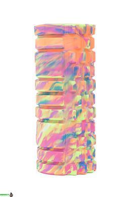 Масажний ролик Cornix EVA Marble Design 33 x 14 см (валик, роллер) XR-0108