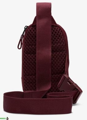 Сумка через плече Nike NK NSW ESSNTL CRSSBDY-MTL PULL 1L бордовий Уні 20.5x12.5x5 см