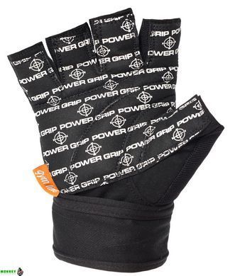 Перчатки для фитнеса и тяжелой атлетики Power System Power Grip PS-2800 Black M