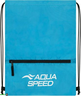 Сумка Aqua Speed ​​GEAR SACK ZIP 9323 голубой Уни 45х34см
