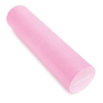 Массажный ролик Cornix EVA+ 60 x 15 см (валик, роллер) XR-0308 Pink