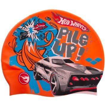 Шапочка для плавання дитяча ARENA HOT WHEELS FW11 AR-91674-50 помаранчевий