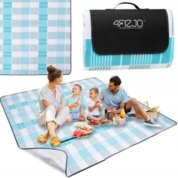 Коврик для пикника и кемпинга 4FIZJO 200 x 200 см складной (P-5907739317209)