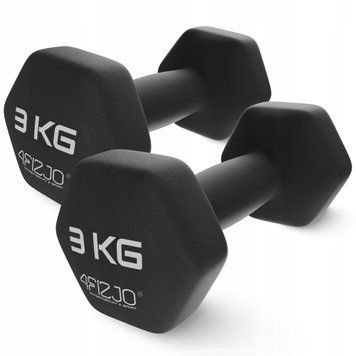 Гантелі вінілові 4FIZJO Classic 2 x 3 кг (P-5907739311986)