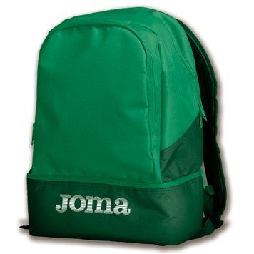 Рюкзак спортивный Joma ESTADIO III зеленый Уни 46х32х20см