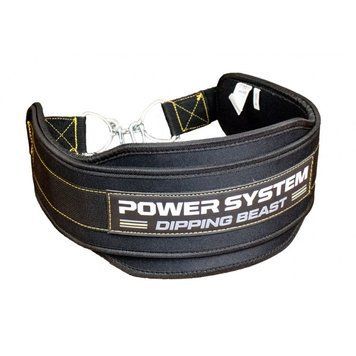 Пояс для обтяжень Power System Dipping Beast PS-3860 Black/Yellow