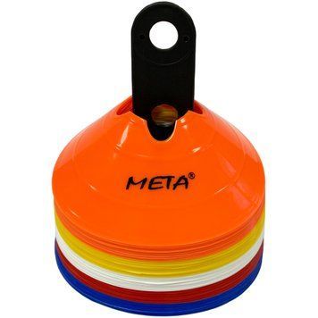 Набор разметочных фишек с вырезами Meta Cut Top Space Marker Set of 50 желтый, синий, оранжевый,