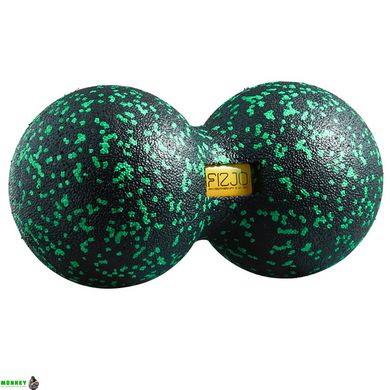 Массажный мяч двойной 4FIZJO EPP DuoBall 12 4FJ1325 Black/Green