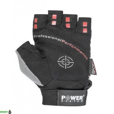 Перчатки для фитнеса и тяжелой атлетики Power System Flex Pro PS-2650 Black S