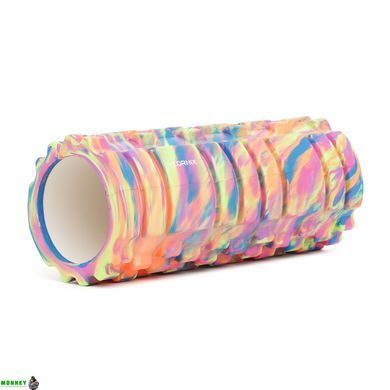 Масажний ролик Cornix EVA Marble Design 33 x 14 см (валик, роллер) XR-0108