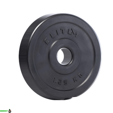 Набор композитных дисков Elitum Titan 109 кг для гантелей и штанг + 2 грифа