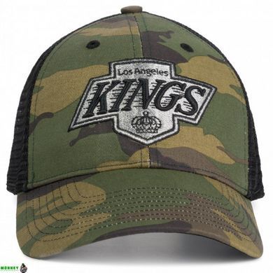 Кепка-тракер 47 Brand LA KINGS CAMO хаки, черный Уни OSFA