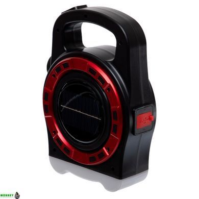 Ліхтар кемпінговий світлодіодний переносний X-BALOG HB-6678C (3 LED+COB, USB-вхід, 20W, р-р 19,6х14,1см, чорний)