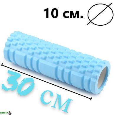 Массажный ролик (роллер) PowerPlay 4342 Massage Roller Синий (30x10см.)