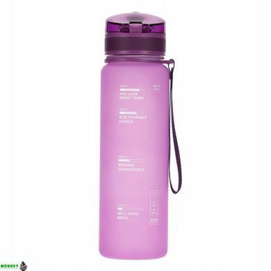 Пляшка для води спортивна 4FIZJO 650 мл Pink (P-5905973403757)