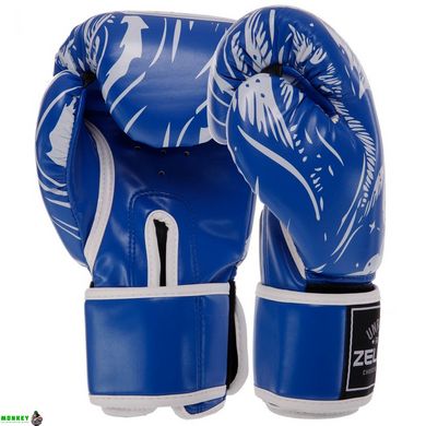 Перчатки боксерские Zelart SKULL BO-5493 8-12 унций цвета в ассортименте