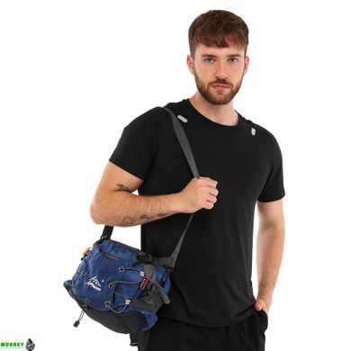 Сумка поясна 3в1 DTR GH9-13 Сірий