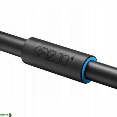 Турник раздвижной 4FIZJO 66-100 см Black/Blue (P-5907739314758)