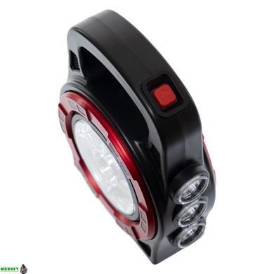 Ліхтар кемпінговий світлодіодний переносний X-BALOG HB-6678C (3 LED+COB, USB-вхід, 20W, р-р 19,6х14,1см, чорний)