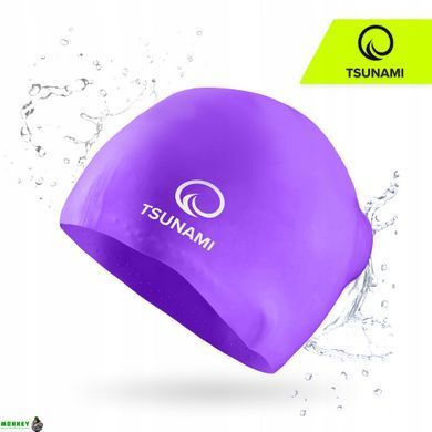 Шапочка для плавания TSUNAMI Standard Violet (P-5905973401869)