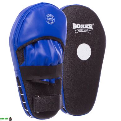 Лапа Прямая удлиненная для бокса и единоборств BOXER 2009-01 40х21х4,5см 2шт цвета в ассортименте