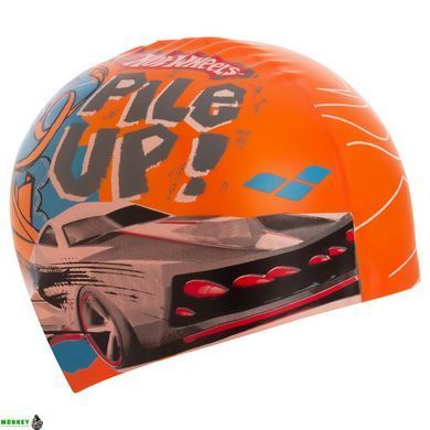 Шапочка для плавания детская ARENA HOT WHEELS FW11 AR-91674-50 оранжевый