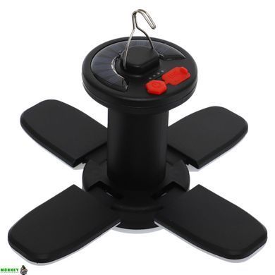 Фонарь кемпинговый светодиодный переносной X-BALOG XQ-Z03-ZT (пластик, USB-вход, р-р 13х8см, черный)
