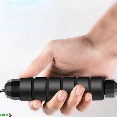 Скакалка скоростная с противоскользящими ручками 4yourhealth Premium Skip Rope 3m на подшипниках с утяжетелями 0156