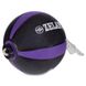 Мяч медицинский Tornado Ball Zelart на веревке FI-5709-4 4кг черный-фиолетовый