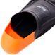 Ласты для тренировок в бассейне короткие с закрытой пяткой CIMA PL-6090-04 размер 30-44 черный-оранжевый