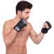 Перчатки для смешанных единоборств MMA кожаные TOP KING Super TKGGS Черный S