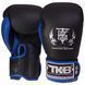 Рукавички шкіряні боксерські TOP KING Reborn TKBGRB Чорний-синій 14 унції