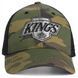 Кепка-тракер 47 Brand LA KINGS CAMO хаки, черный Уни OSFA