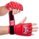 Перчатки для смешанных единоборств MMA кожаные TOP KING Super TKGGS Черный S