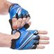 Перчатки для фитнеса и тренировок HARD TOUCH FG-007 XS-L черный-синий