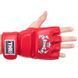 Перчатки для смешанных единоборств MMA кожаные TOP KING Super TKGGS Черный S