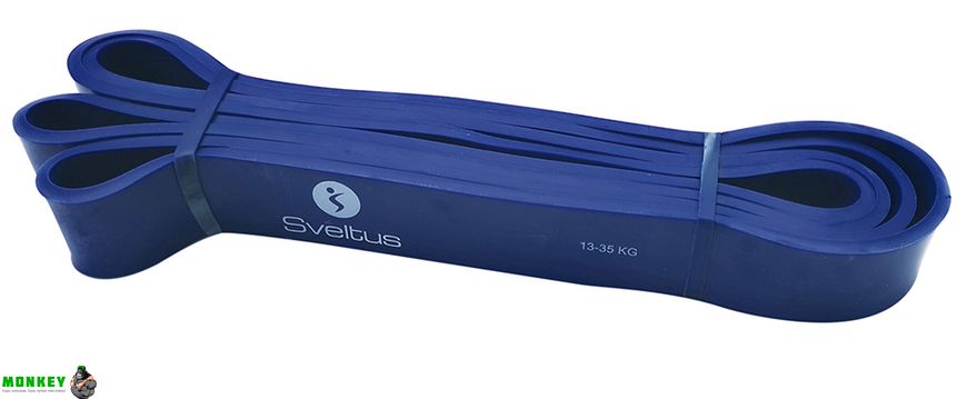 Гумова петля Sveltus Power Band Very Strong синя 13-35 кг (SLTS-0573)